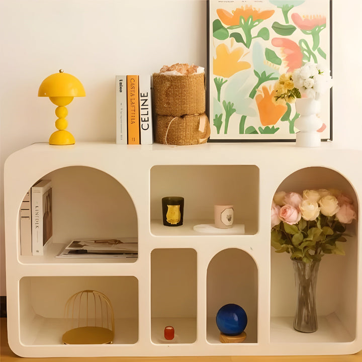Vibrant yellow portable LED table lamp, modern Nordic touch for any room.