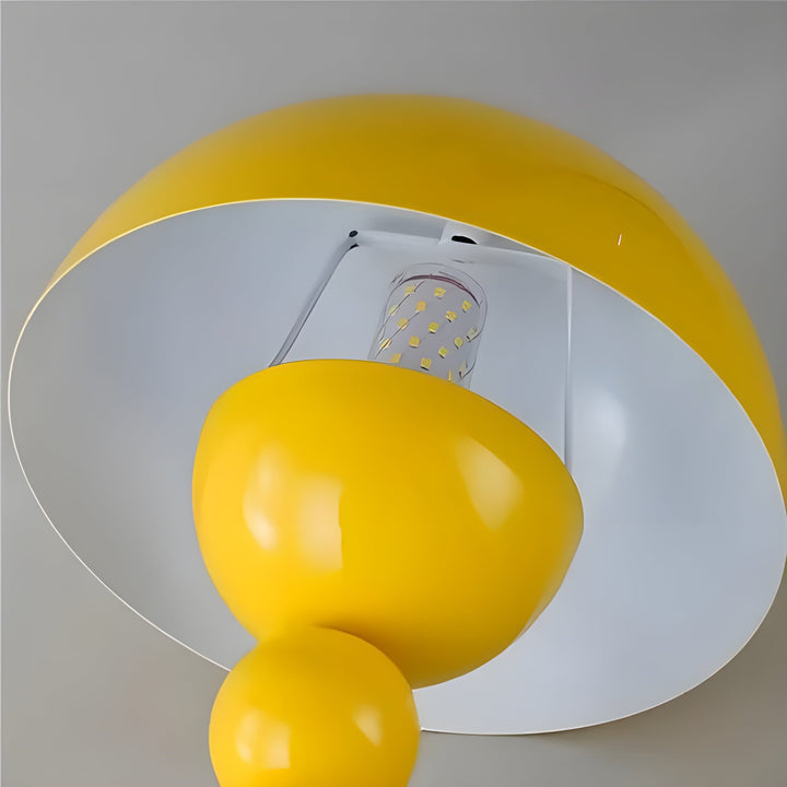 Black LED table lamp, dimmable and modern, enhances stylish home decor with Nordic flair.