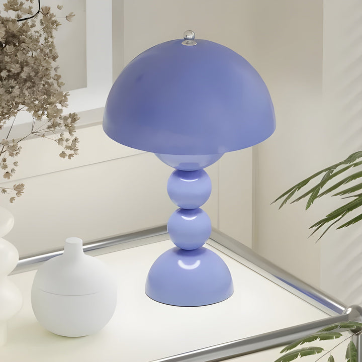 Black Nordic table lamp, dimmable LED, sleek and functional lighting for stylish homes.