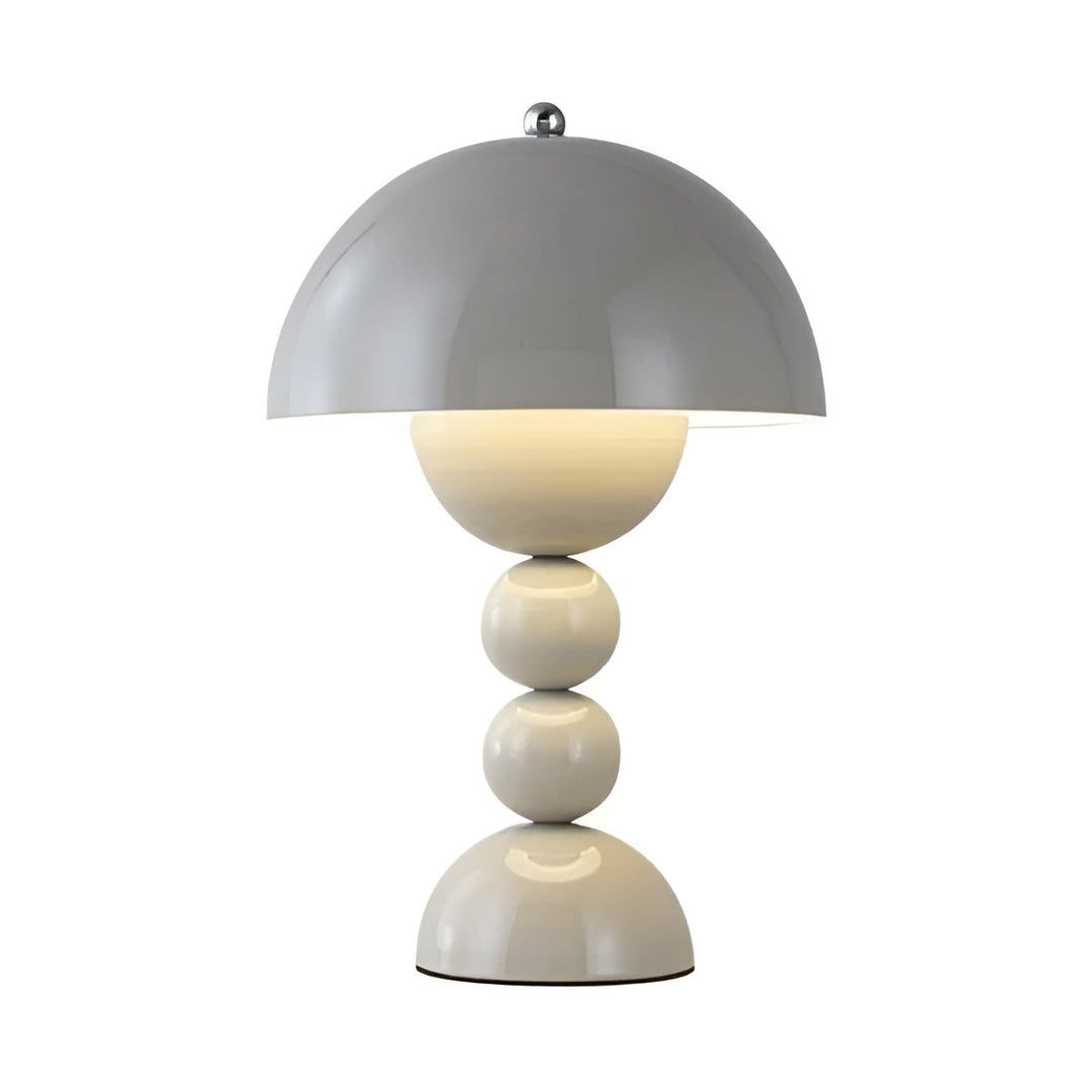 Stylish yellow accent lamp, Nordic inspired, dimmable LED for ambient lighting.