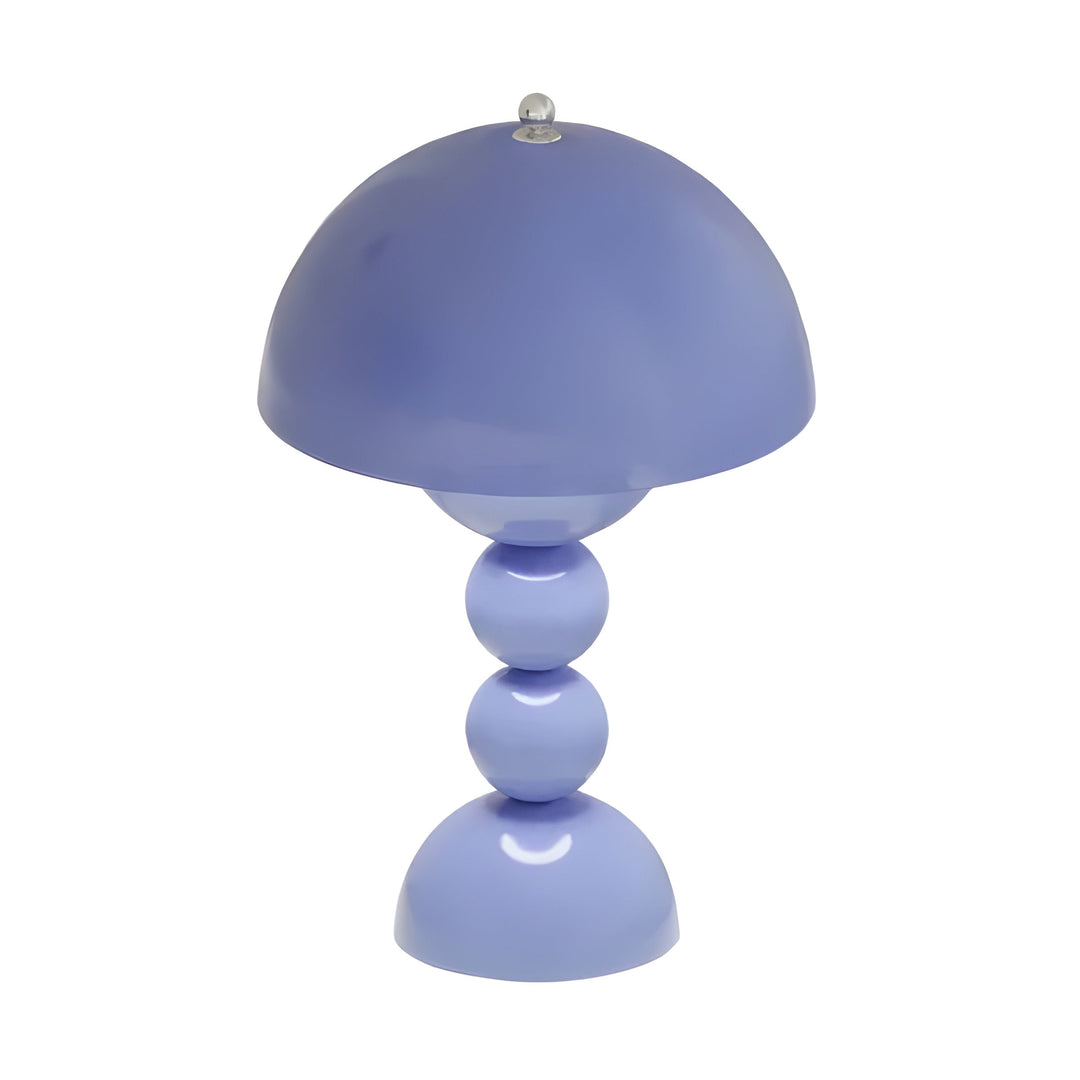 Black LED table lamp, modern Nordic style, ideal for home office or bedroom.