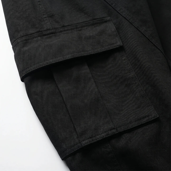 Oversized women's baggy wide-leg pants in vintage style, perfect for comfortable casual streetwear fashion.