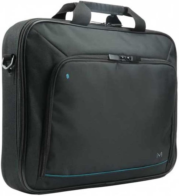 Unisex protective clamshell laptop briefcase, durable design for 14-15.6 inch devices, great for tech organization.
