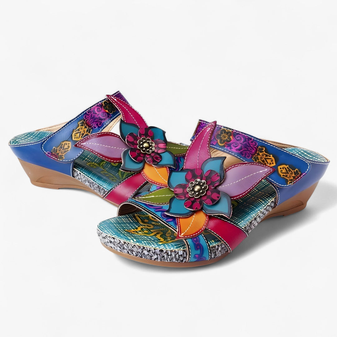 Lightweight BohoStep Dolly sandals featuring braided straps, ideal for casual summer and beach wear.