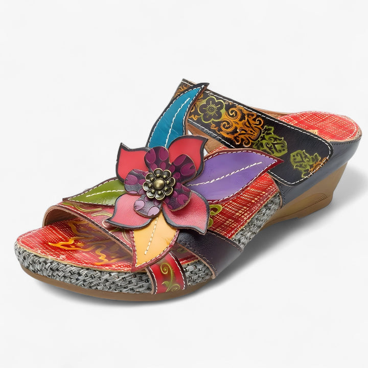 Fashionable women's sandals, BohoStep Dolly, with braided details, excellent for summer and beach activities.