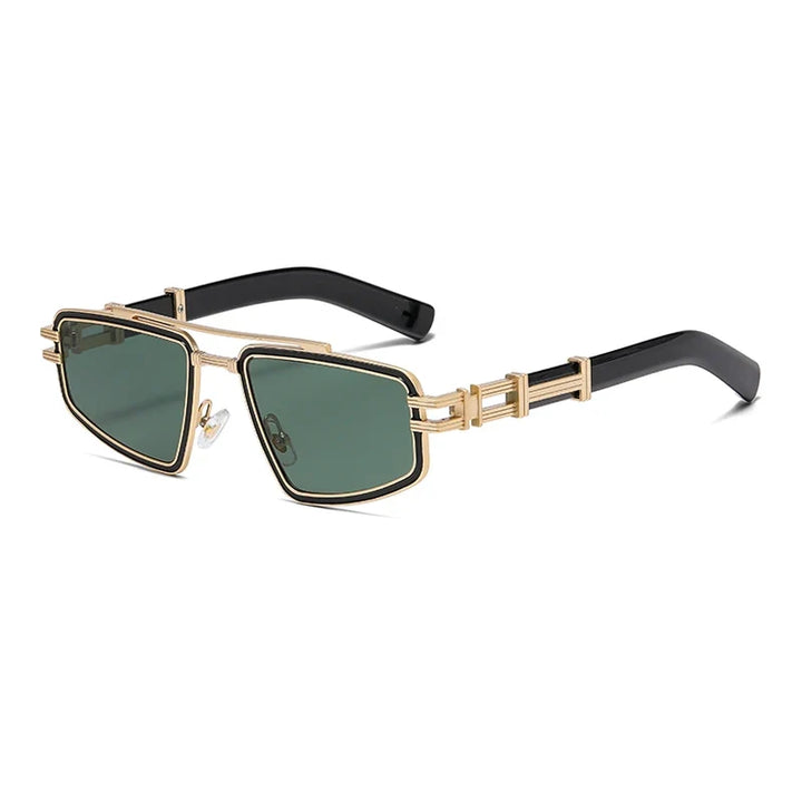 Trendsetting geometric eyewear, unisex design for stylish looks & effective UV protection.
