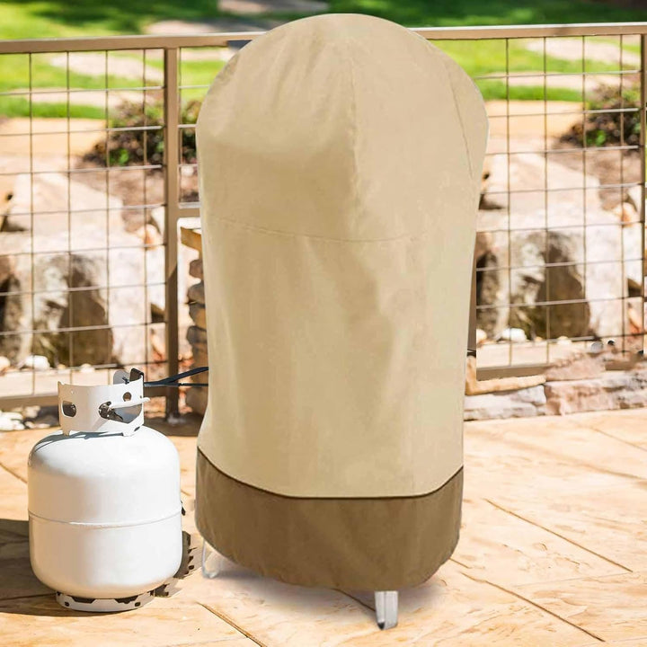 Durable Bravoro waterproof smoker cover, heavy-duty outdoor protection for BBQ grill accessories.