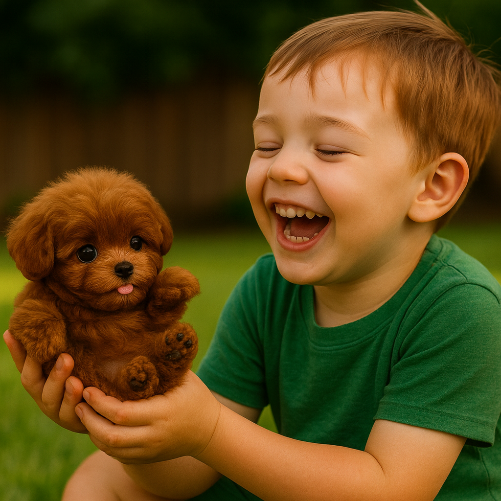 Kids' smart robotic puppy toy, walks & interacts, perfect gift for engaging pet fun.