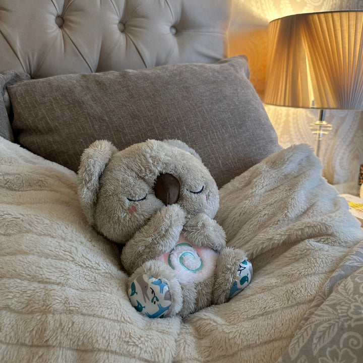 Adorable koala calming toy with rhythmic breathing, helping reduce anxiety and improve sleep quality.