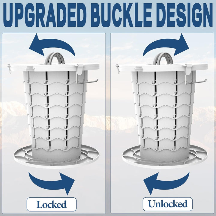 Heavy-duty portable travel toilet with adjustable height, comfort for outdoor excursions