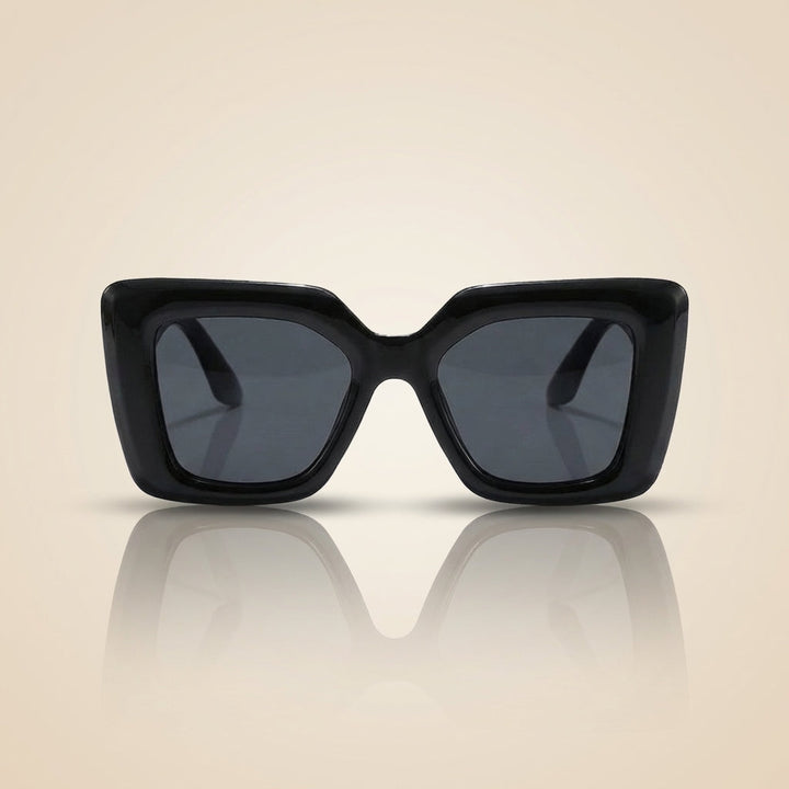 Women's Carlotta square sunglasses. Essential eye protection and fashion eyewear for sunny days.