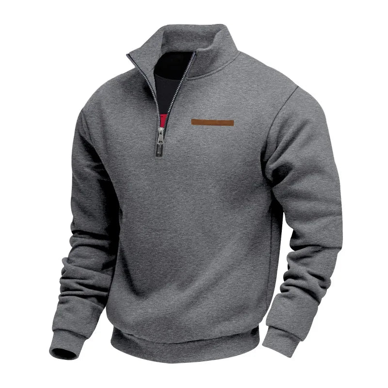 Classic casual comfort sweatshirt. Relaxed fit, cozy longsleeve pullover for versatile everyday style.