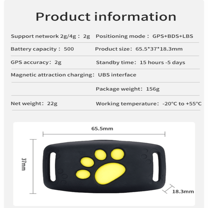 Ultra-lightweight Cat GPS Tracker, as small as a key, offering real-time pet location & lost cat prevention without fees.