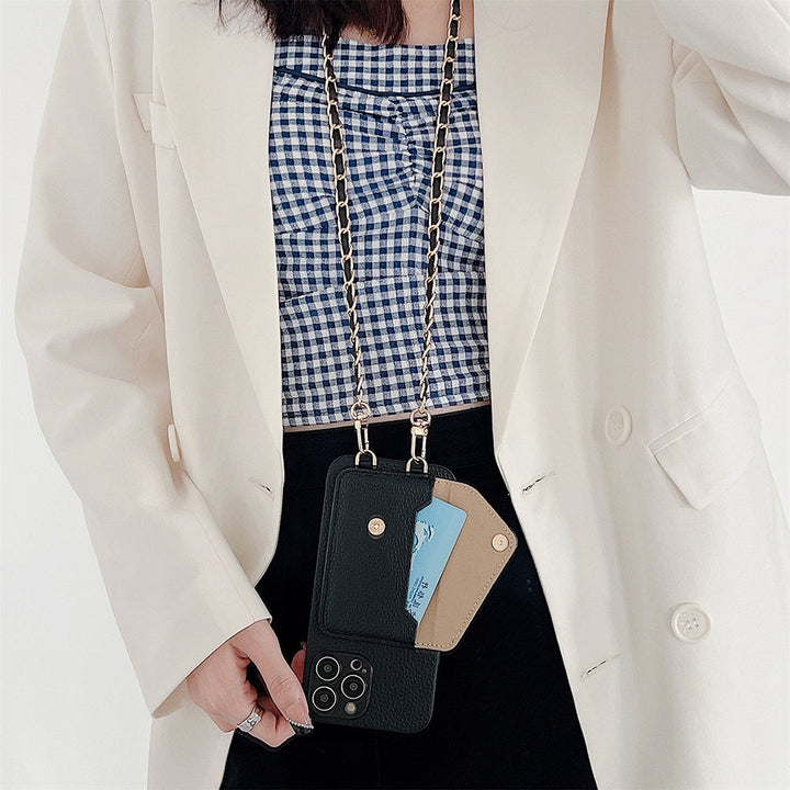 Multi-functional Celeste iPhone case. Wallet with card slots & strong protective cover for your phone.