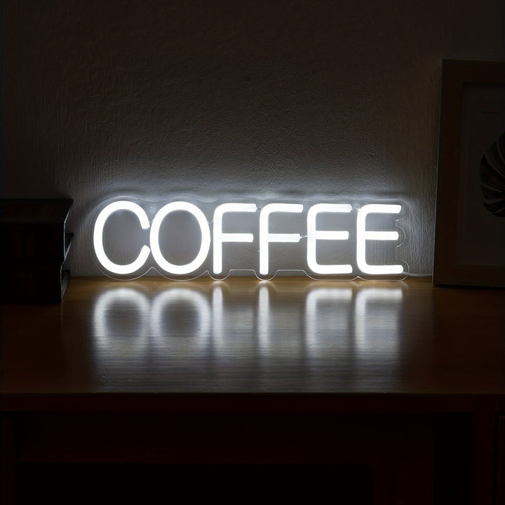 Charming coffee design LED night light, Ella, offering cozy ambiance for modern home decor.