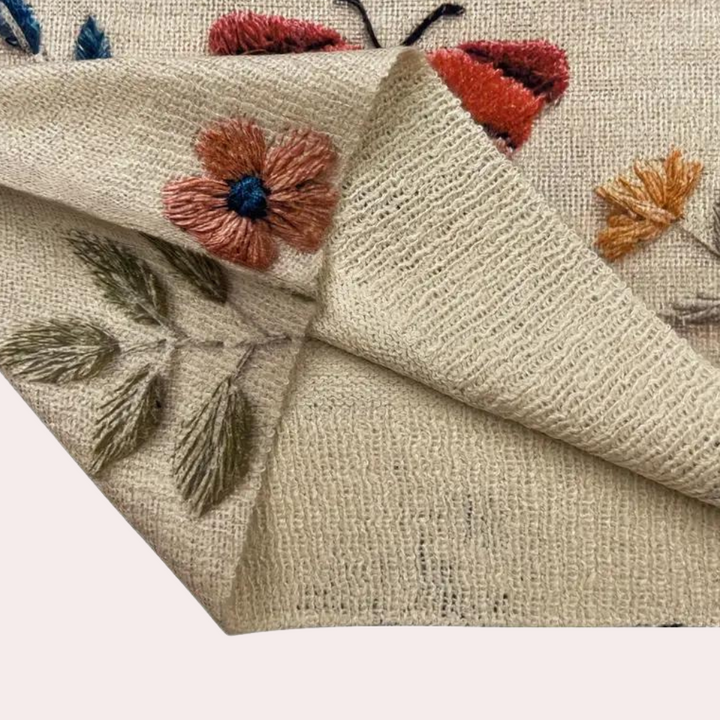 Comfortable & stylish women's floral print sweater, perfect for elegant casual wear.