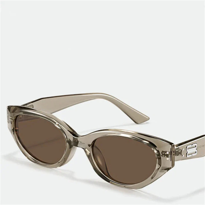 Fashionable women's cat-eye shades with UV400 lens protection, perfect for everyday wear.