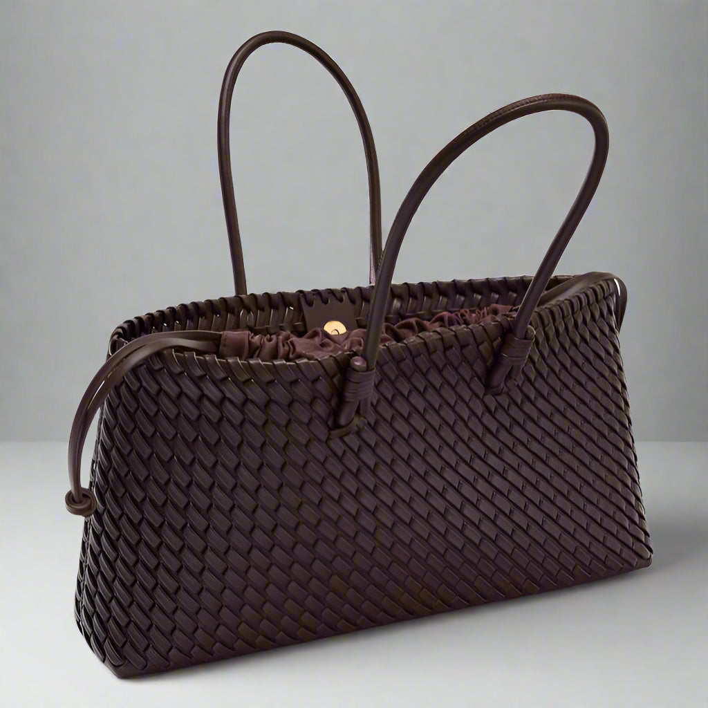 Elegant Wine Red Shoulder Bag for women, a stylish everyday carry accessory.