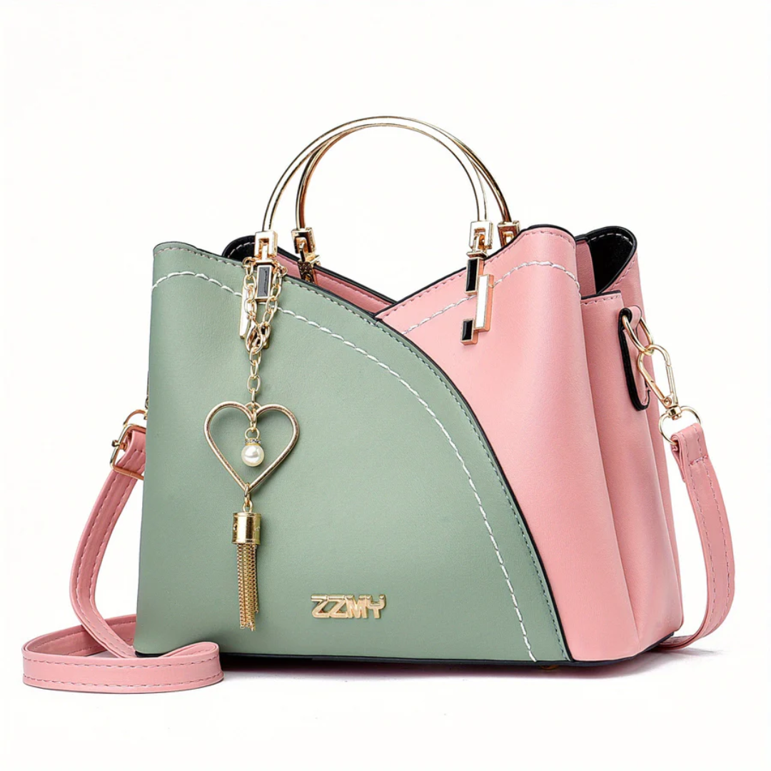 Versatile women's shoulder bag for daily use. Chic faux leather everyday handbag.