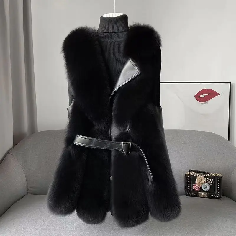 Soft women's fluffy vest, a versatile outerwear piece for cozy warmth and chic layering in fashion outfits.