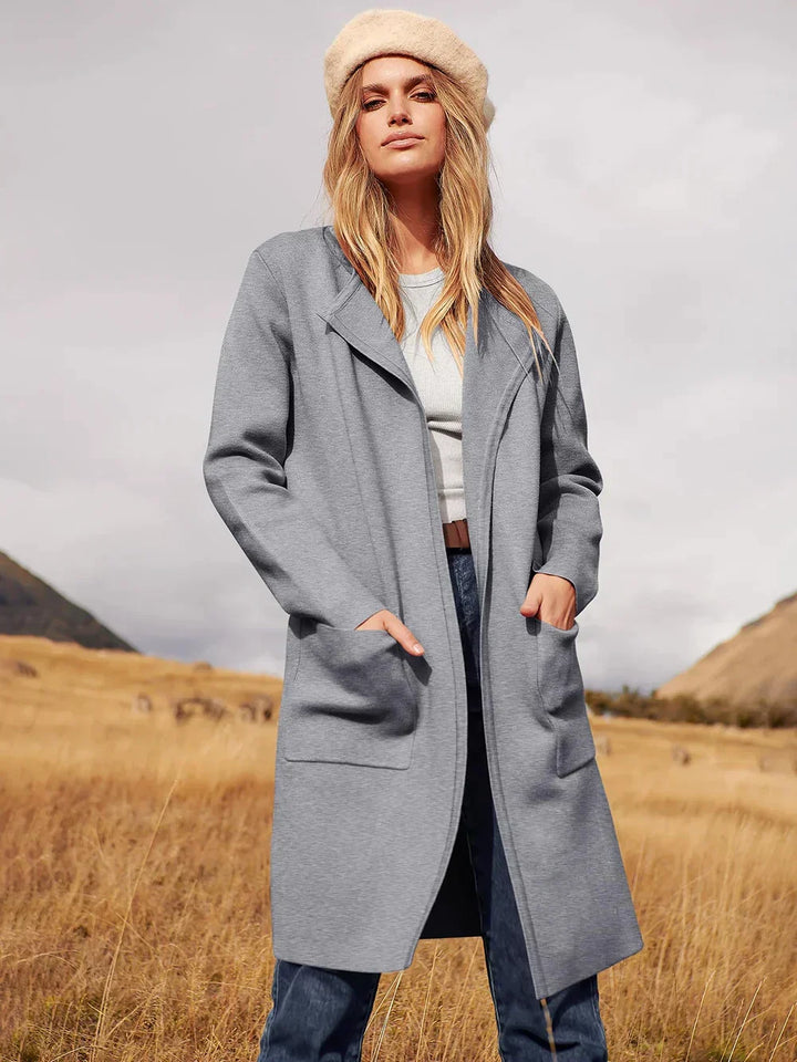 Versatile women's cardigan, perfect for layering, adding comfort & chic to any look.
