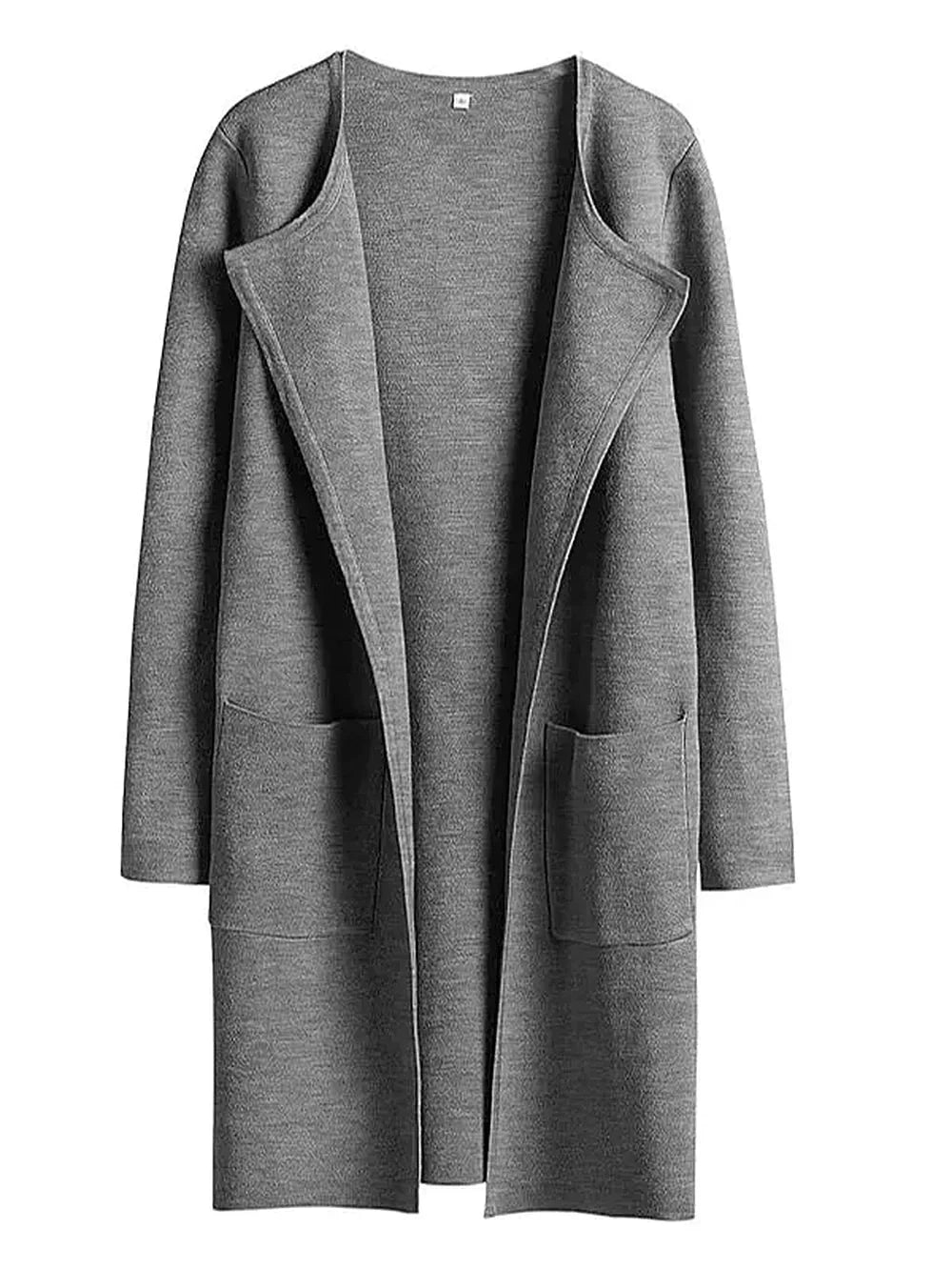 Women's long sleeve comfortable cardigan, great for everyday elegance & coziness.