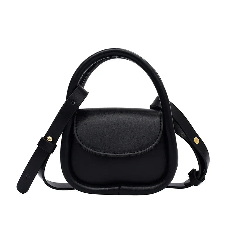 Comfortable women's leather crossbody bag with adjustable strap, great for daily wear.