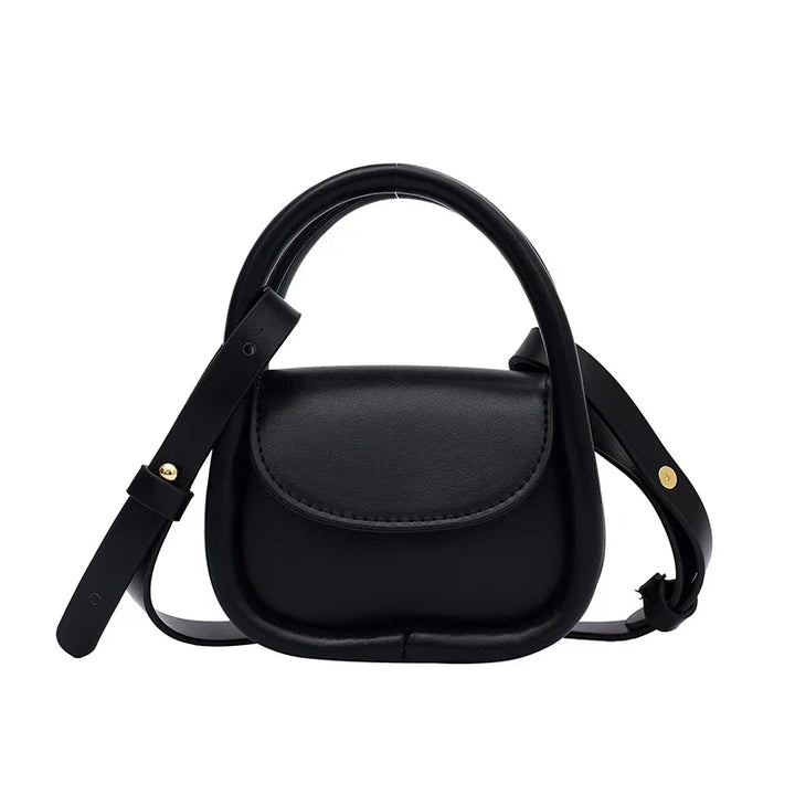 Comfortable women's leather crossbody bag with adjustable strap, great for daily wear.