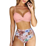 Peach/Flowers