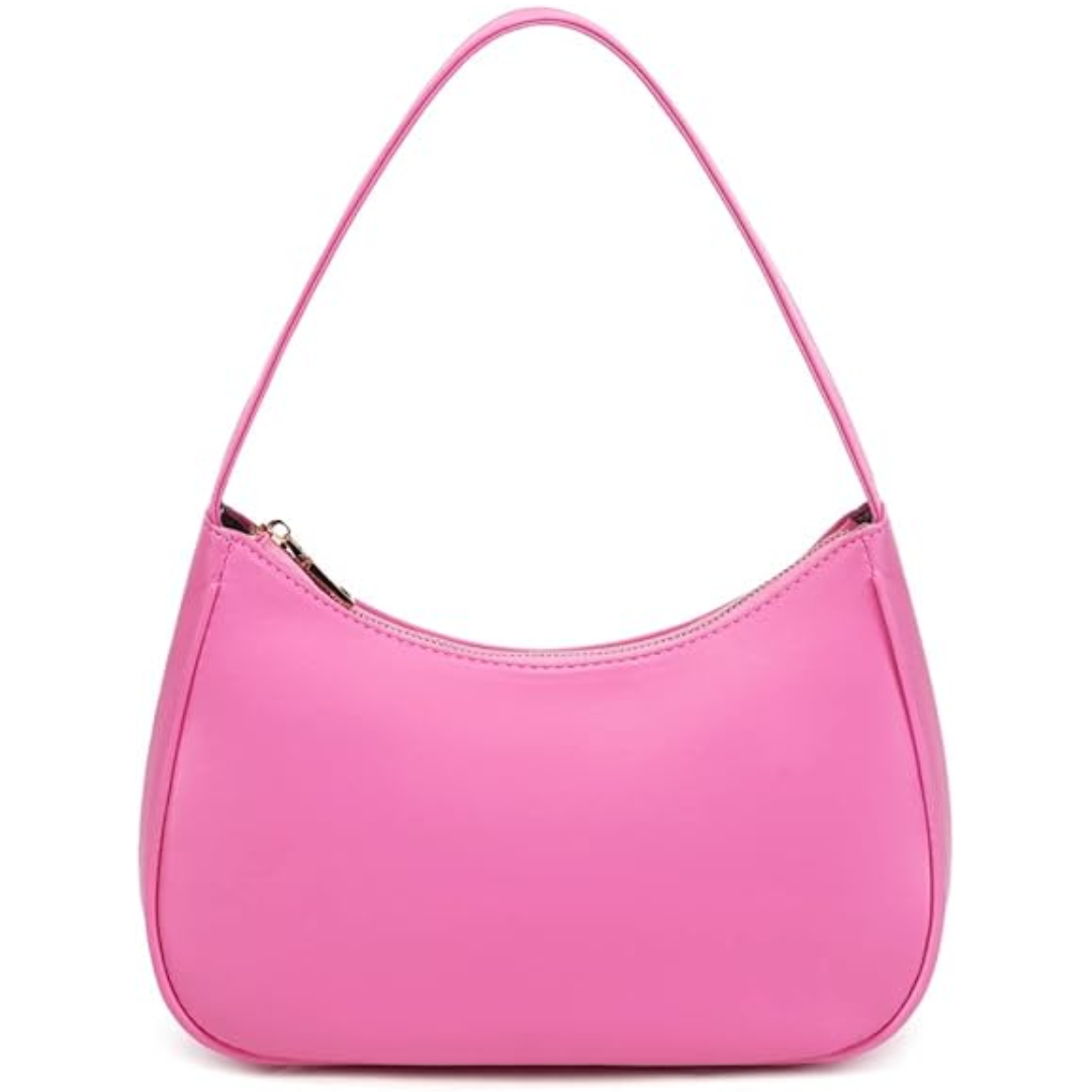 Sophisticated women's hobo mini bag, offering both style and security with its zipper closure.