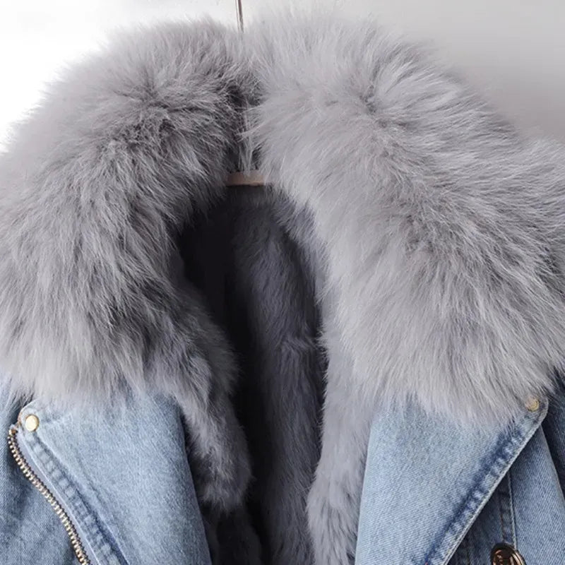 Versatile women's plush jacket, a chic outerwear for any season. Soft, stylish, and perfect for fashion.