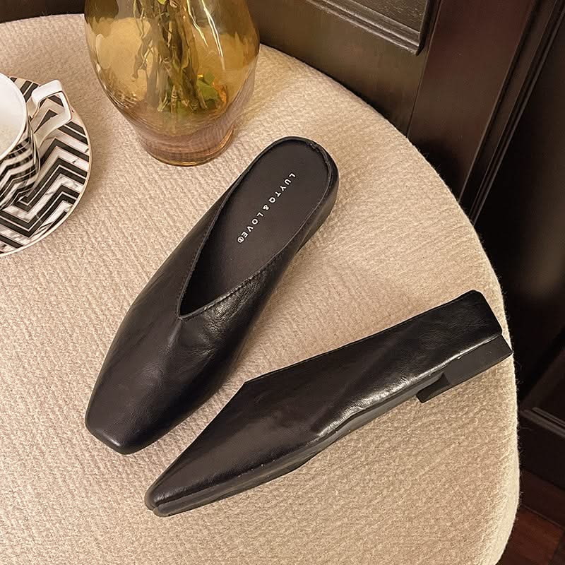 Stylish women's chic slip-on flats, versatile for office or casual everyday footwear.