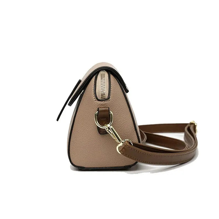 Sophisticated women's vegan leather shoulder bag, perfect mini crossbody.