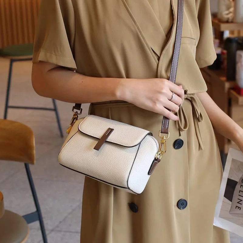 Compact & chic women's shoulder bag, a must-have vegan leather accessory.