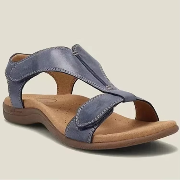 Stylish open-toe ladies wedge sandals, perfect vacation shoes for a chic summer look.