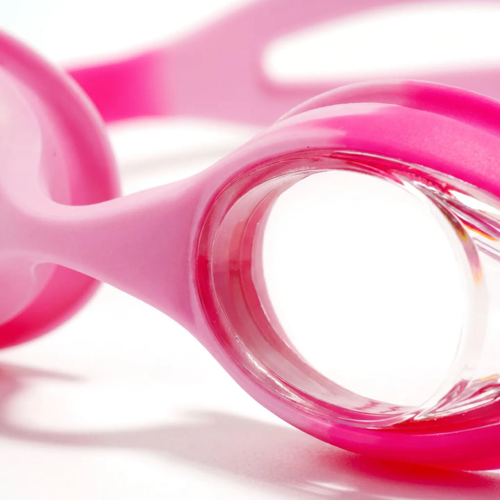 Comfortable junior swim goggles with anti-fog lenses for uninterrupted water play.