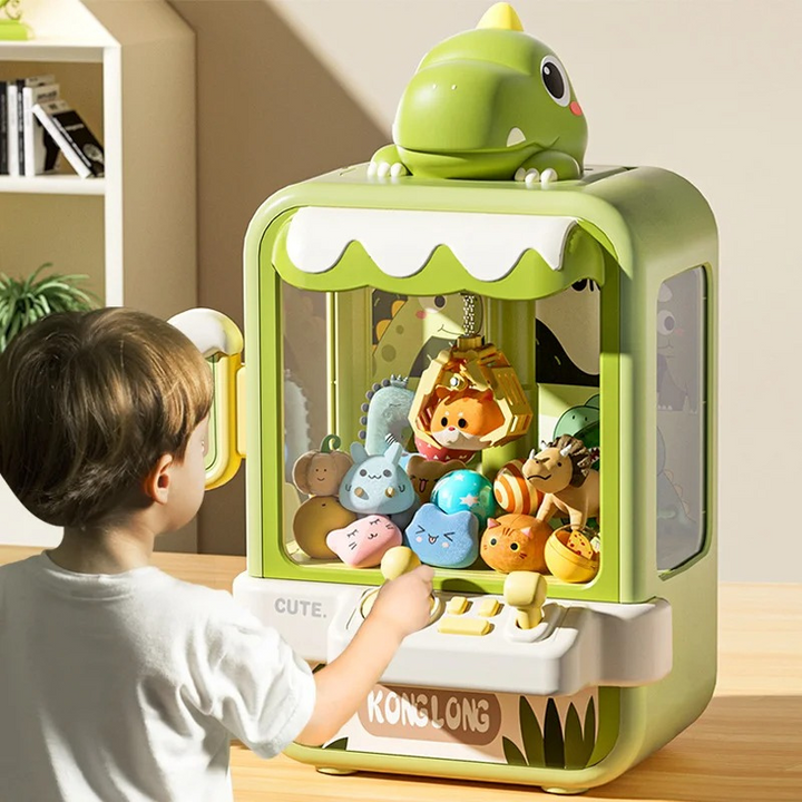 Children's Arcade Claw Machine with prizes. Fun interactive skill game & prize grabber toy for kids.