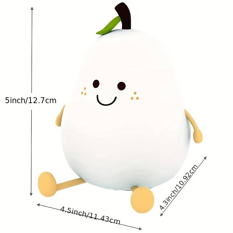 Soft GlowBerry Sleep Buddy night light, creating a peaceful kids' room ambiance, a perfect sleep aid.
