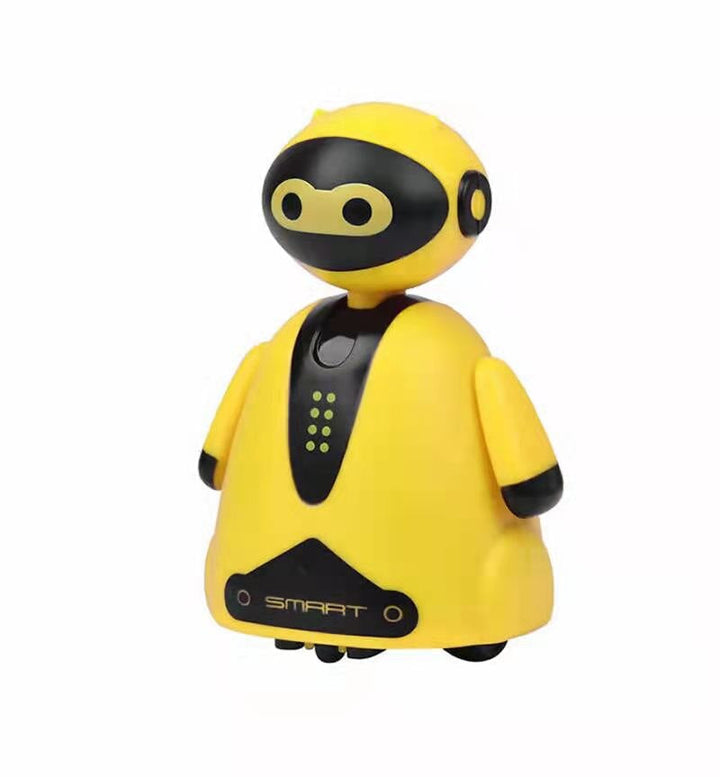 Kids' drawing robot, CreatoBot, an educational toy for creative line-following adventures.