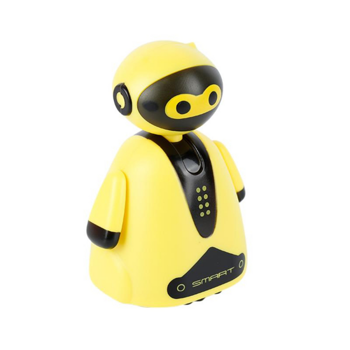 CreatoBot drawing robot toy helps kids learn through interactive line-following activities.