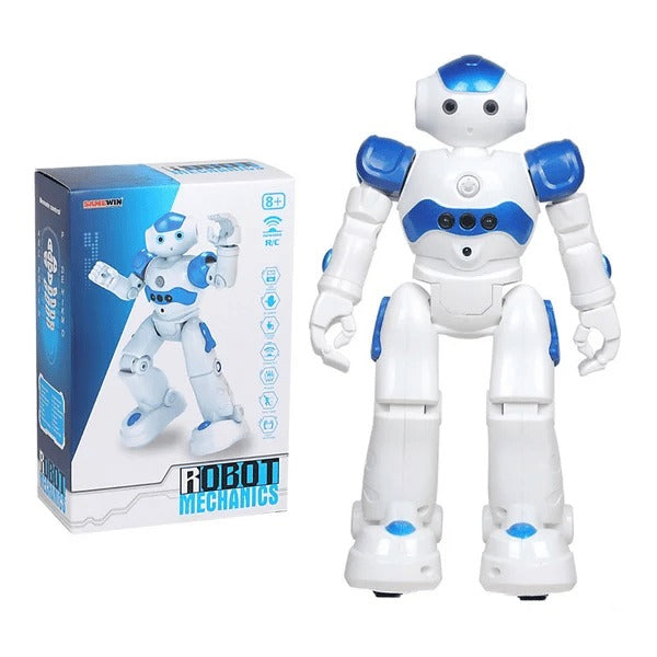 Rechargeable smart robot toy for kids, ensuring long-lasting interactive fun & learning.