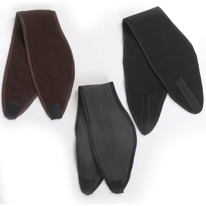 Multipack of three fleece ear warmers by ChillTrio, ideal for winter outdoor activities
