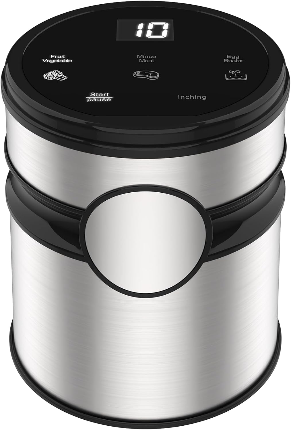 Durable ChopPro food processor with robust glass bowl and advanced touch screen operation