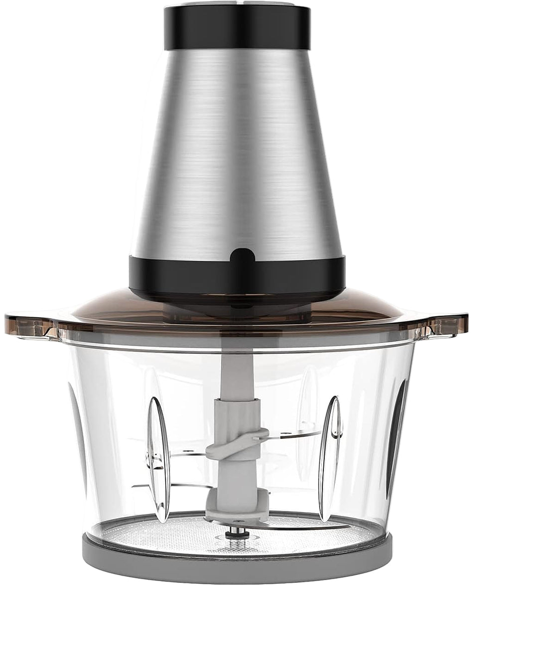 High-tech ChopPro food processor, 2L glass bowl, 4-speed touch control for meal prep