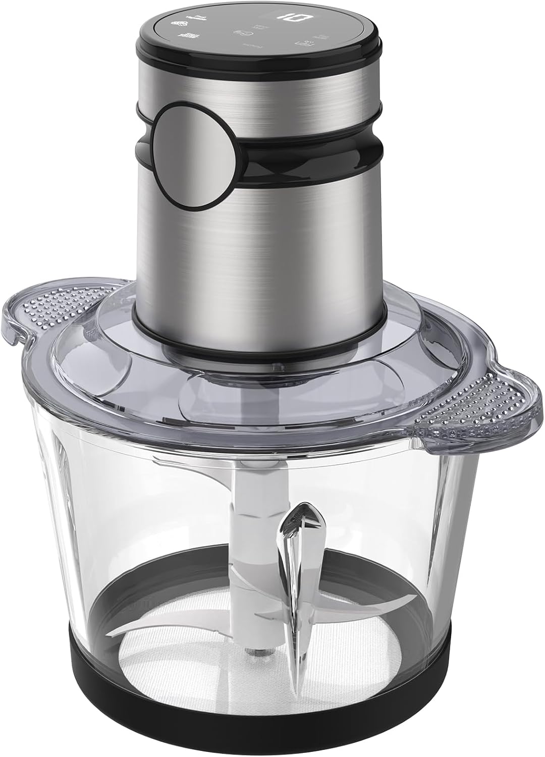 Versatile ChopPro kitchen food processor with glass bowl, ideal for daily cooking tasks