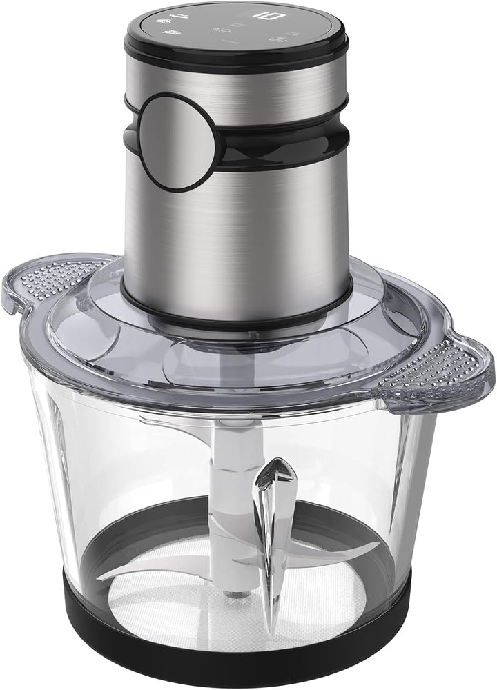 Versatile ChopPro kitchen food processor with glass bowl, ideal for daily cooking tasks
