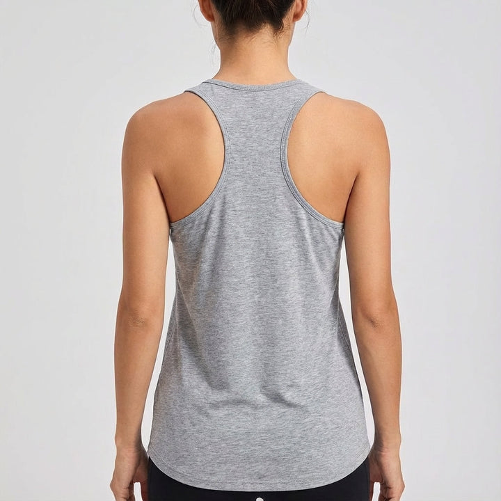 Athletic sleeveless top, Claire women's stretch fabric designed for high performance workouts