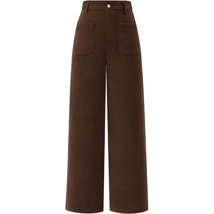 Fashionable women's high waist wide leg pants, a versatile essential for any wardrobe, available in various colors