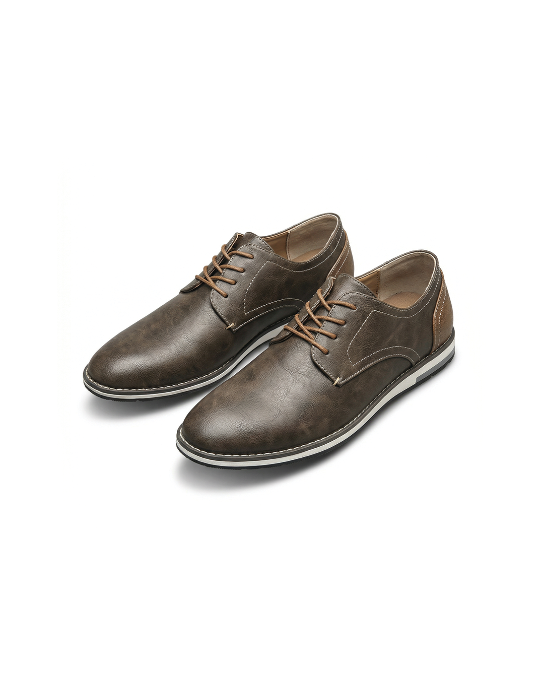 Classic black men's Derby dress shoes, perfect for professional style & formal business occasions.