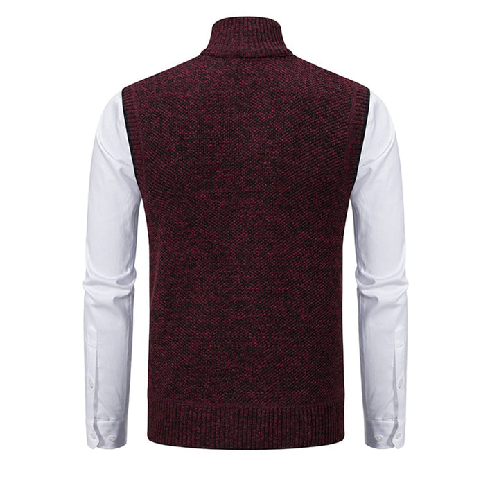 Fashionable men's gilet, combining comfort and style for urban explorers.